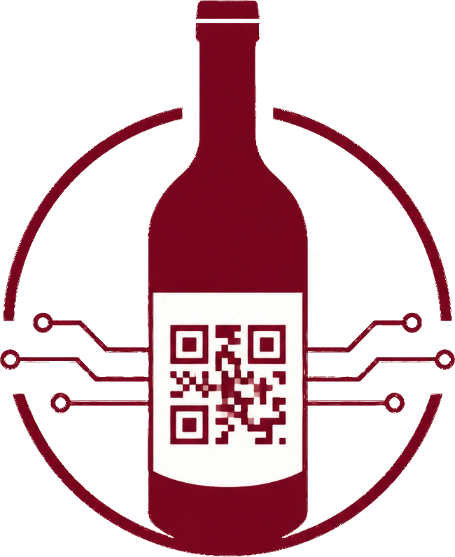 Logo in weinrot